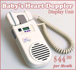 Baby's Heart Doppler Display